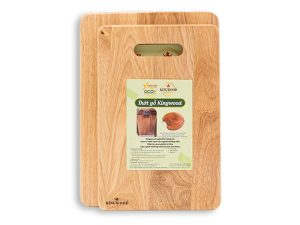 Thớt gỗ cao su chữ nhật Classic