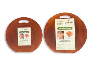 Thớt tròn gỗ Xà Cừ Kingwood – Mẫu XK Đài Loan