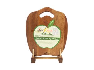 Thớt gỗ thiết kế quả táo